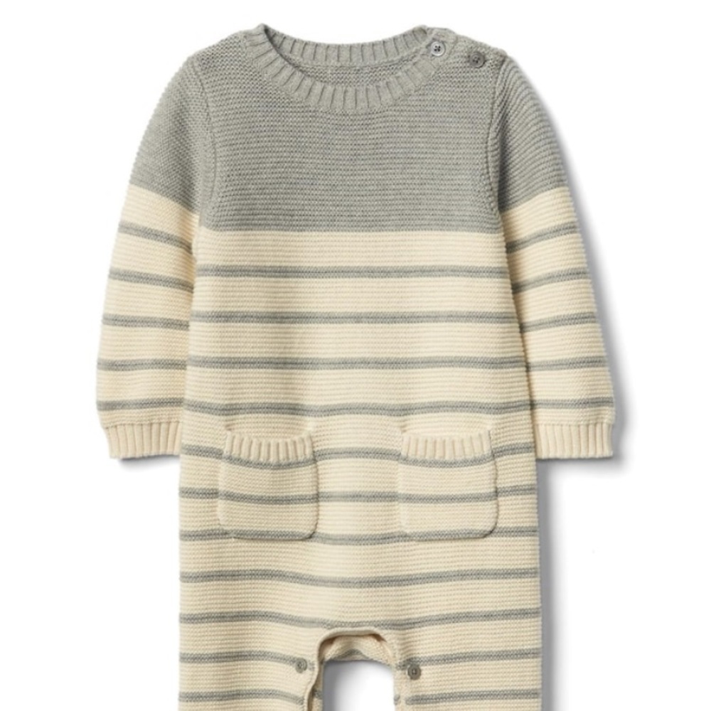 Baby gap knit sweater one piece